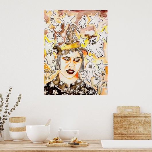 Witch Poster (Keuken)