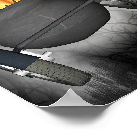 Witch Poster - Biker Witch (Hoek)