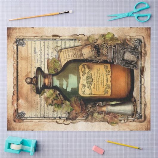  Witch Potion Design Serie 6 Tissuepapier (Craft)