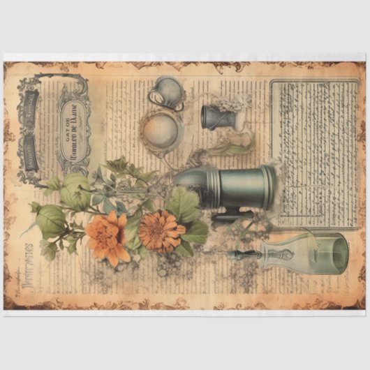  Witch Potion Design Series 13 Tissuepapier (Voorkant)