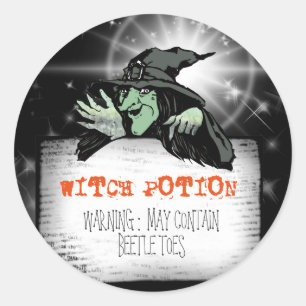 Witch Potion ID217 Ronde Sticker