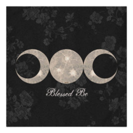 Witch Prim Triple Moon Goddess Poster