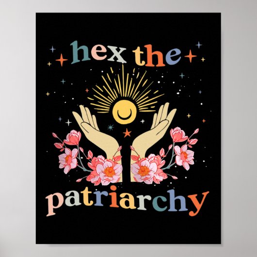 Witch Pro Choice Feminist Poster (Voorkant)