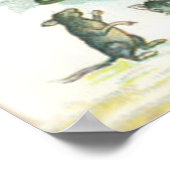 Witch Pumpkin-Man in de muis Poster (Hoek)