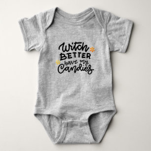 Witch Quote Baby Bodysuit
