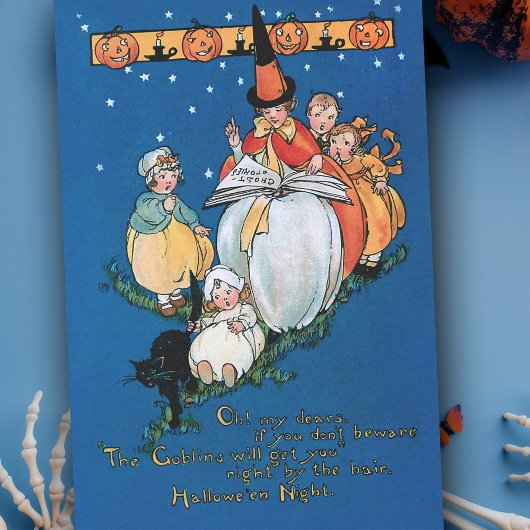   Witch Reading Ghost Stories Tissuepapier