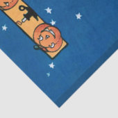   Witch Reading Ghost Stories Tissuepapier (Detail)