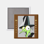 Witch Reflection Magnet (Voorkant / Achterkant)