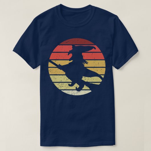Witch Retro Style 651 T-shirt (Design voorkant)