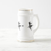 Witch Riding Broom Halloween Thunder_Cove Bierpul (Voorkant rechts)