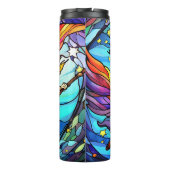 Witch Riding Broom Thermosbeker (Achterkant)