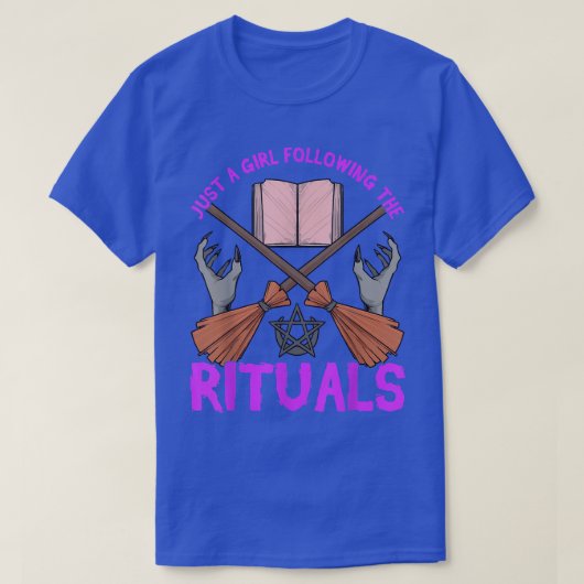 Witch Ritual Magic Spells Witchcraft Spellbook Wic T-shirt (Design voorkant)