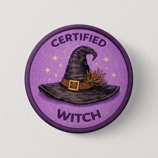 Witch Ronde Button 5,7 Cm (Voorkant)