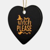 Witch Shirt Witch Shirt Funny Halloween Keramisch Ornament (Links)