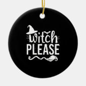Witch Shirt Witch Shirt Funny Halloween Keramisch Ornament (Voorkant)
