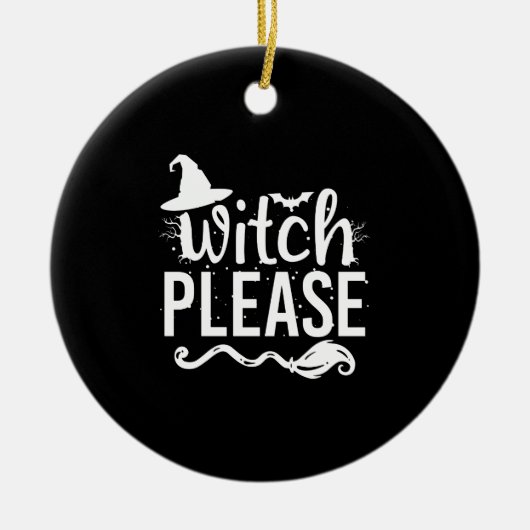 Witch Shirt Witch Shirt Funny Halloween Keramisch Ornament (Voorkant)