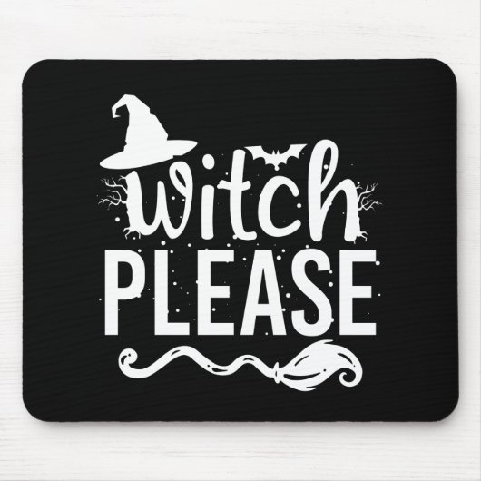 Witch Shirt Witch Shirt Funny Halloween Muismat (Voorkant)