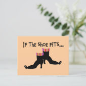 Witch Shoes T-shirts en cadeautjes Briefkaart (Staand voorkant)