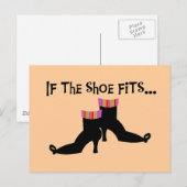 Witch Shoes T-shirts en cadeautjes Briefkaart (Voorkant / Achterkant)