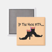 Witch Shoes T-shirts en cadeautjes Magneet (Voorkant / Achterkant)