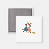 Witch Sisters Magneet (Voorkant / Achterkant)