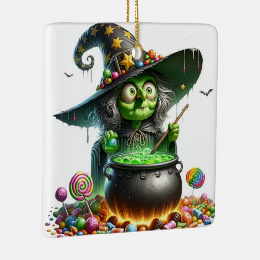 Witch Snoep Brew Keramisch Ornament (Rechts)
