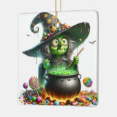Witch Snoep Brew Keramisch Ornament (Links)