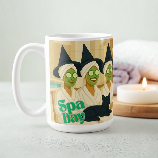 Witch Spa Day Funny Humor Koffiemok