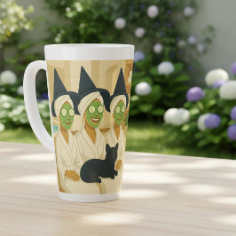 Witch Spa Day Funny Humor  Latte Mok