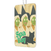 Witch Spa Day Funny Humor Luchtverfrisser (Links)