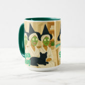 Witch Spa Day Funny Humor  Mok (Voorkant links)