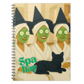 Witch Spa Day Funny Humor Notitieboek (Voorkant)