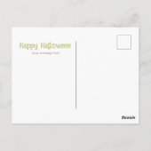 Witch Spell Ingrediënten Halloween Briefkaart (Achterkant)