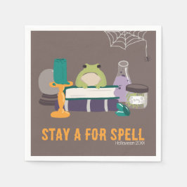 Witch Spell Ingrediënten Halloween Servet