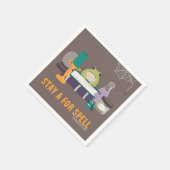 Witch Spell Ingrediënten Halloween Servet (Hoek)