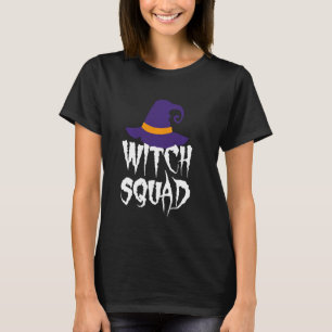 Witch Squad Funny Spooky Halloween 2020 Costume Fo T-shirt