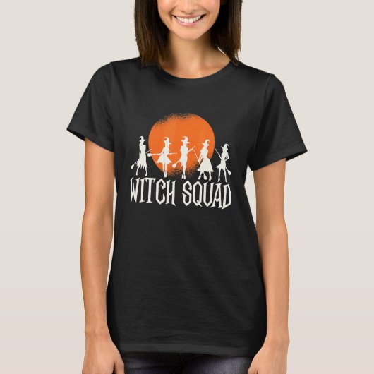 Witch Squad Witches Spooky T-shirt (Voorkant)