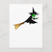 Witch Surrender Broomstick Briefkaart (Voorkant)