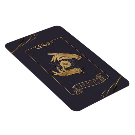 Witch Tarot Kaart Magneet (Rechterzijde)