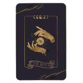 Witch Tarot Kaart Magneet (Verticaal)