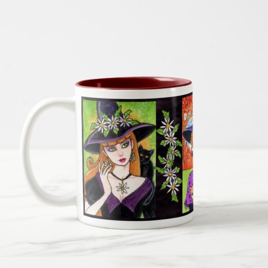 Witch Tea Coffee Mok van Ann Howard (Links)