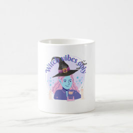 Witch Vibes Only Aesthetic Halloween Mug Koffiemok