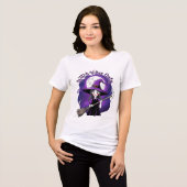 Witch Vibes Only – Cute Witch Girl Halloween shirt (Voorkant volledig)