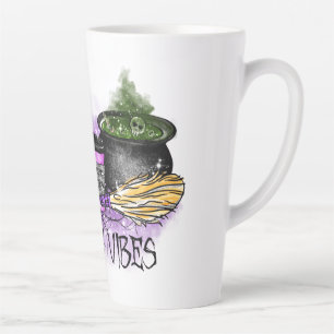 Witch Vibes - Spooky Halloween Coffee Latte Mok