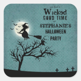 Witch Vierkante Sticker