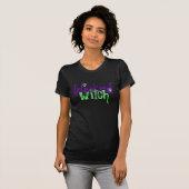 Witch-vrouwentop T-shirt (Voorkant volledig)