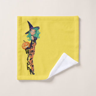 Witch Wash Cloth Washandje