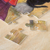 Witch Way Fantasy Halloween Art van Molly Harrison Legpuzzel (Zijkant)