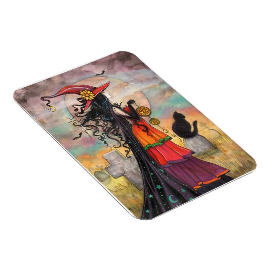 Witch Way Halloween Heksenkunst Magneet (Rechterzijde)