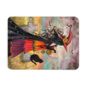 Witch Way Halloween Heksenkunst Magneet (Horizontaal)